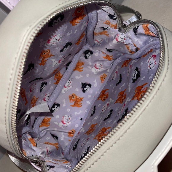 Loungefly Disney Parks Cats Marie Figaro Oliver Mini Backpack - Picture 4 of 15